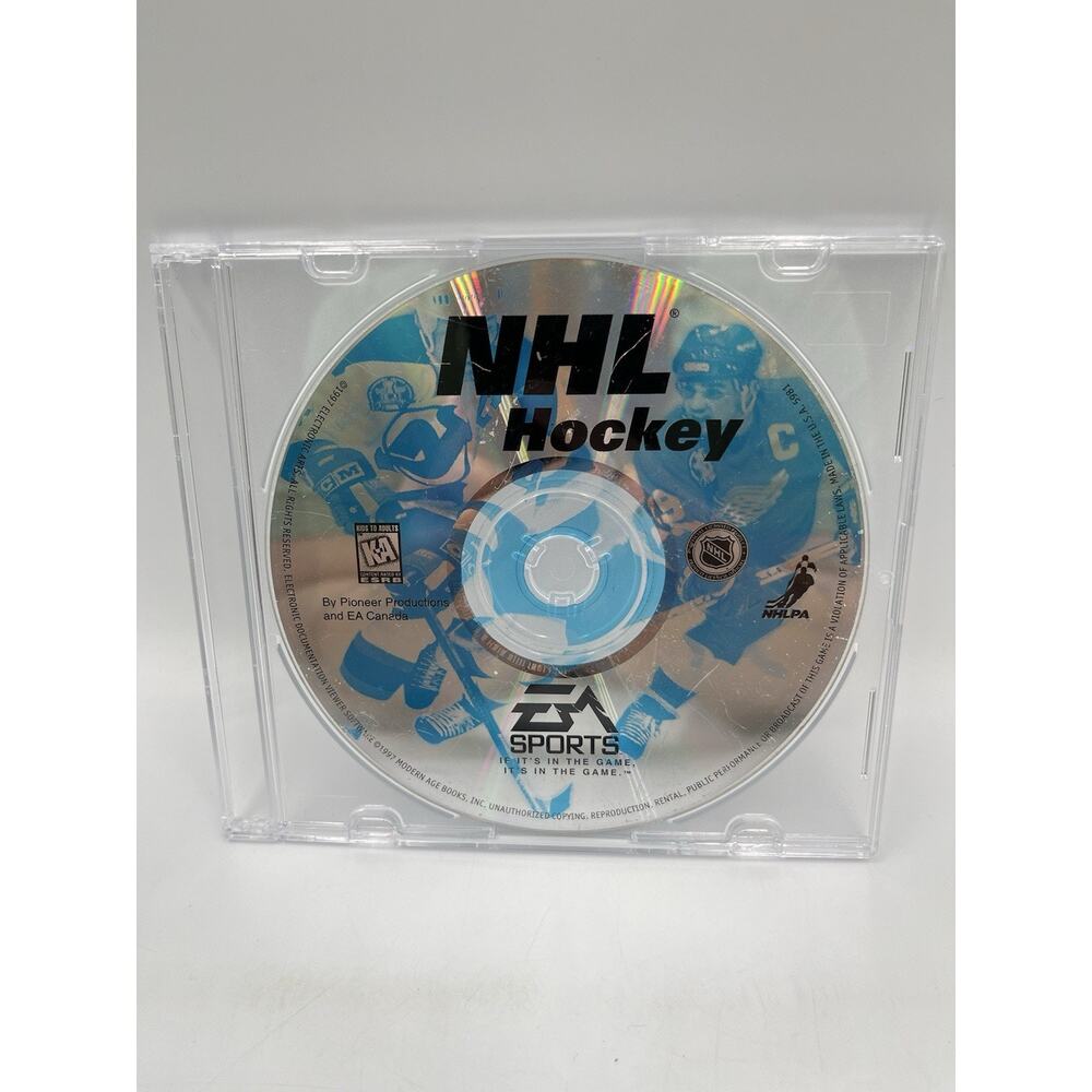 NHL 96 PC CD-ROM EA Sports 1995 w/Manual for MS-DOS/Win95